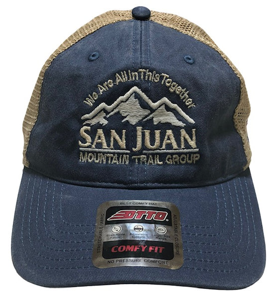 HAT SJMTG WEATHERED MESH