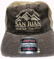 HAT SJMTG WEATHERED MESH