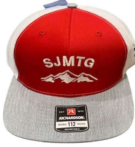 HAT SJMTG 3 COLOR MESH