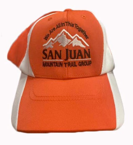 HAT SAN JUAN MOUNTAIN TRAIL GROUP ORANGE WHITE