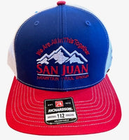 HAT SAN JUAN 3 COLOR MESH