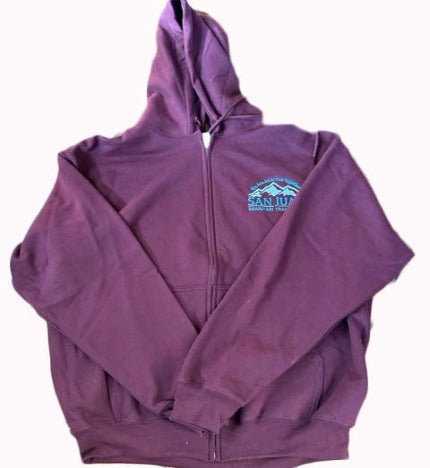 SAN JUAN ZIP HOODIE – San Juan Mountain Trail Group Merchandise